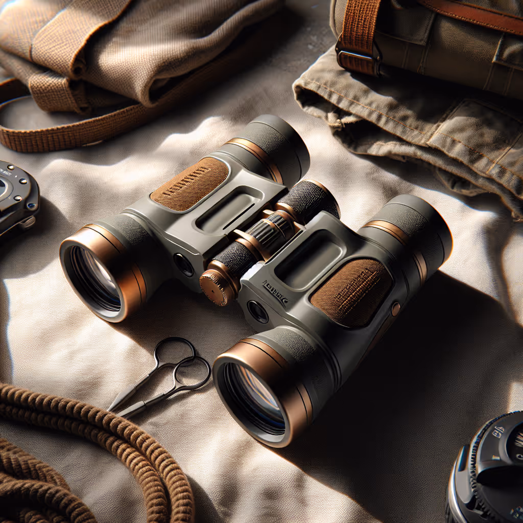 The TrailNest FireOptic Binoculars are compact, waterproof, and perfect for outdoor adventures, offering crystal-clear vision any time of day.