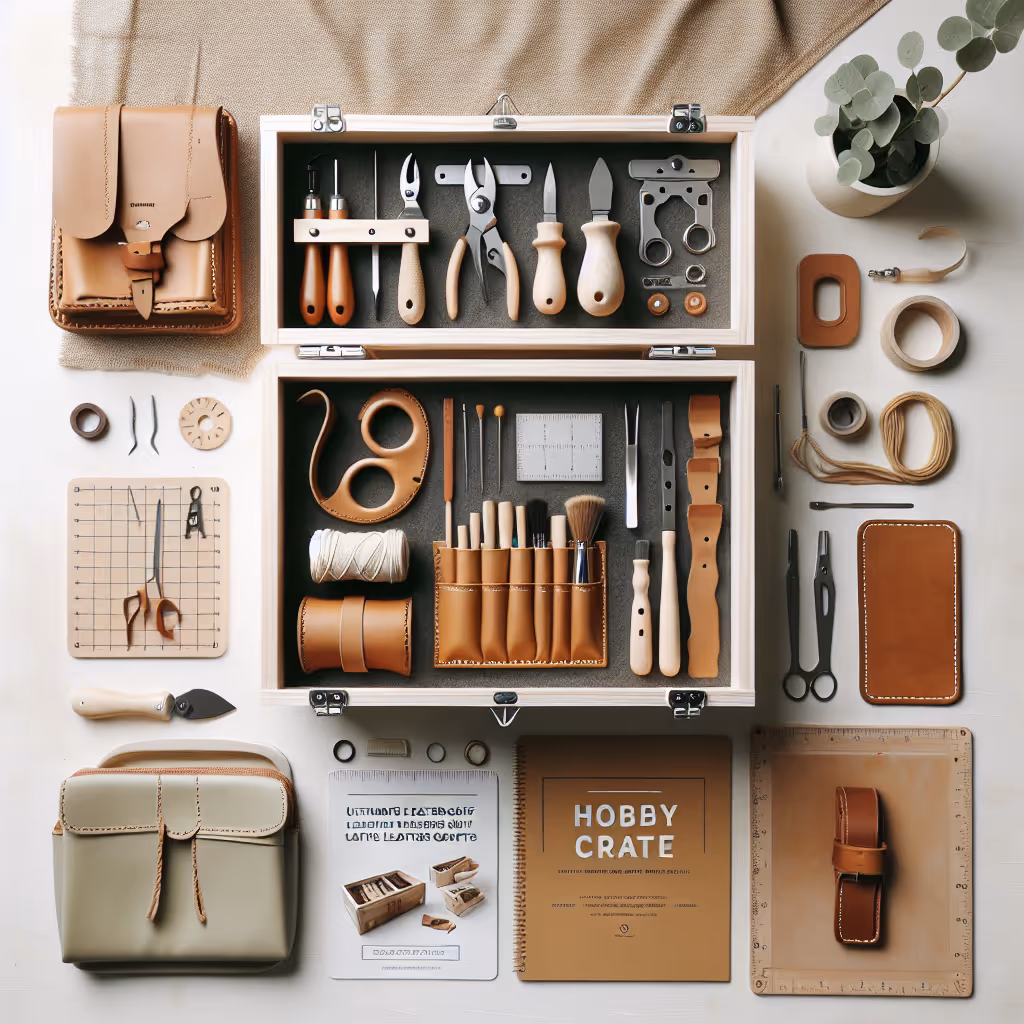 The Ultimate DIY Leathercraft Kit offers all the tools and materials needed to create beautiful, handcrafted leather goods. Perfect for beginners and seasoned hobbyists alike.