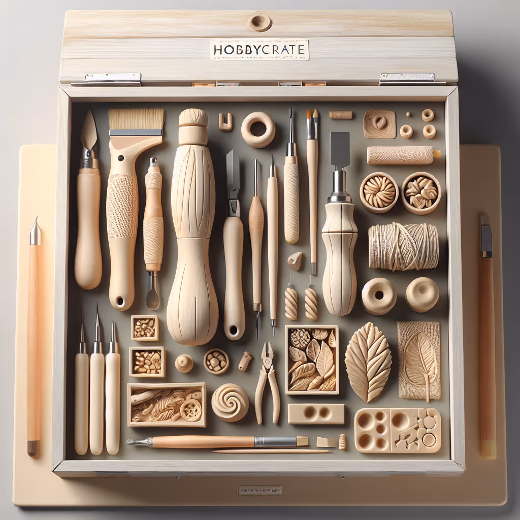 An all-in-one toolkit designed for carving intricate details in wood, wax, and clay, perfect for craftspeople of all skill levels.