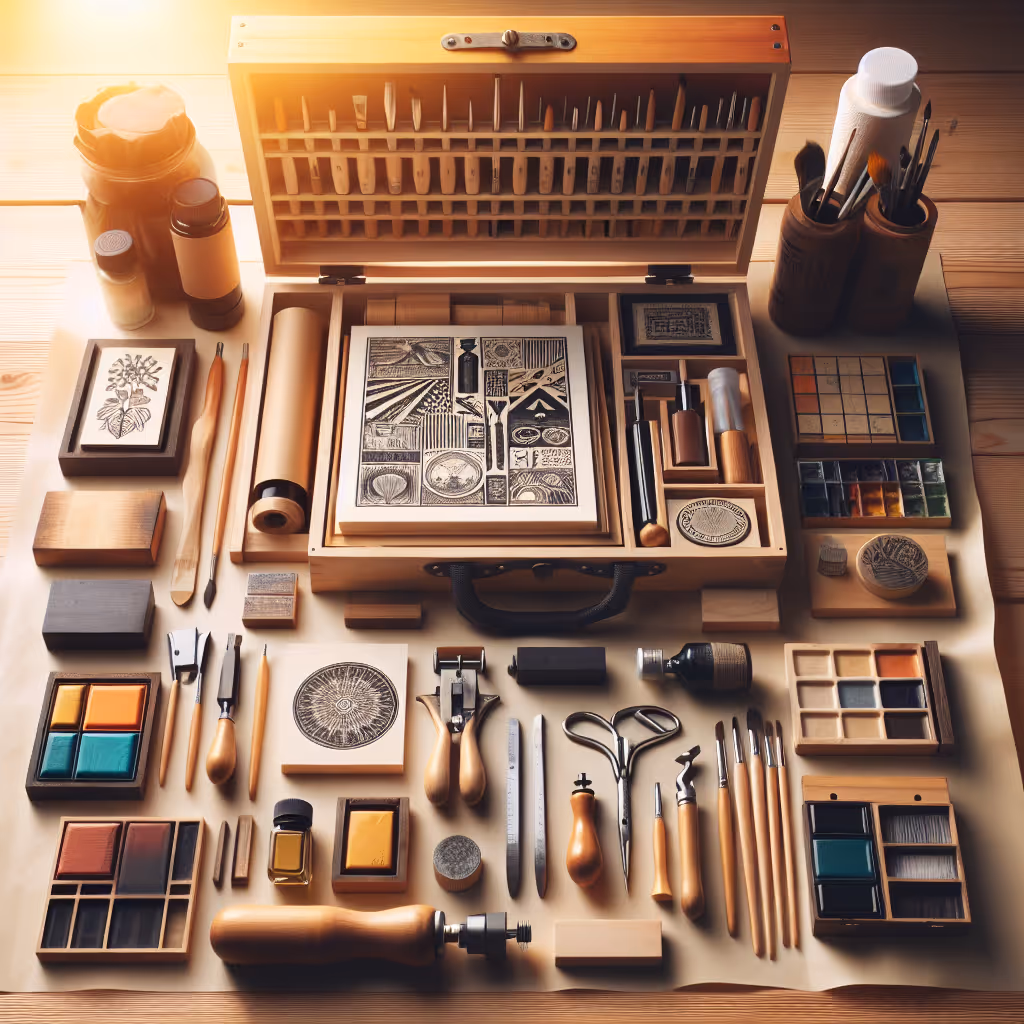 The Artisanal Printmaker's Kit is your ultimate resource for crafting exquisite, professional-quality prints from the comfort of your home.