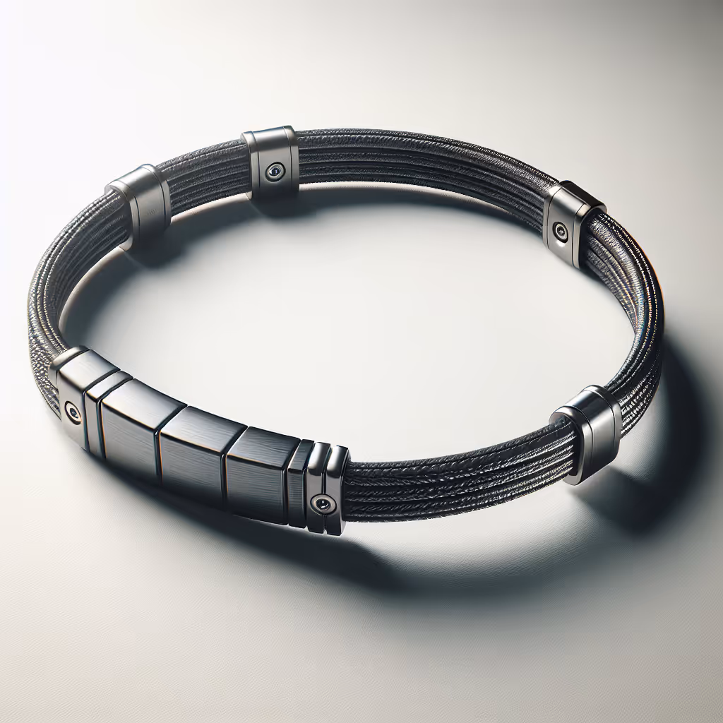 The EleganceCraft Magnetic Clasp Bracelet features a cutting-edge magnetic closure, offering both style and convenience for the modern jewelry enthusiast.