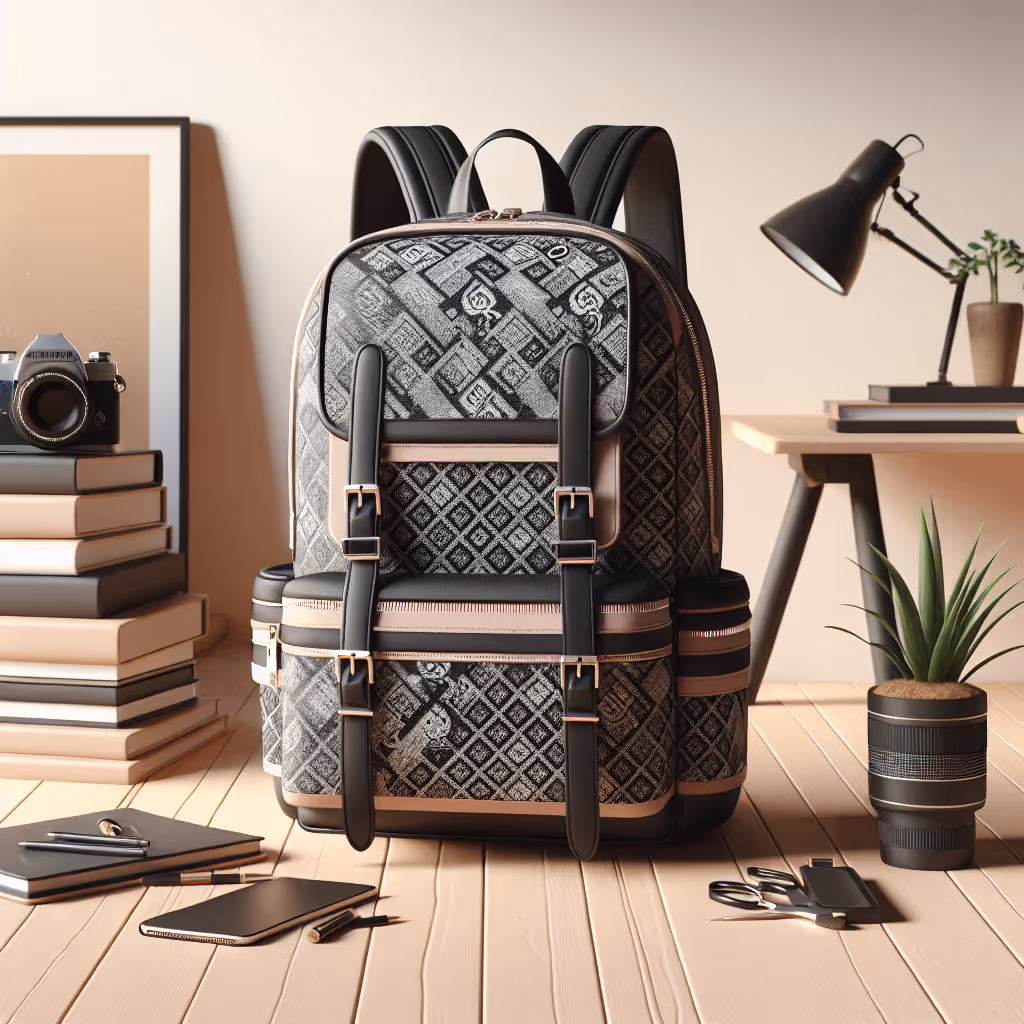 A personalized backpack that features customizable designs for trendsetters, perfect for students or travelers who want a unique touch.