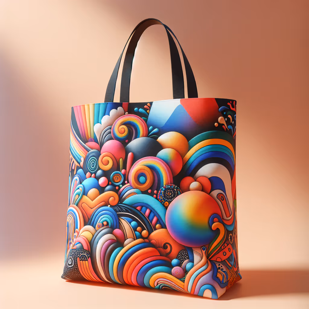 Customize your tote bag with our premium FlexiPrint technology, offering vibrant colors and durable prints perfect for daily use or gifts.