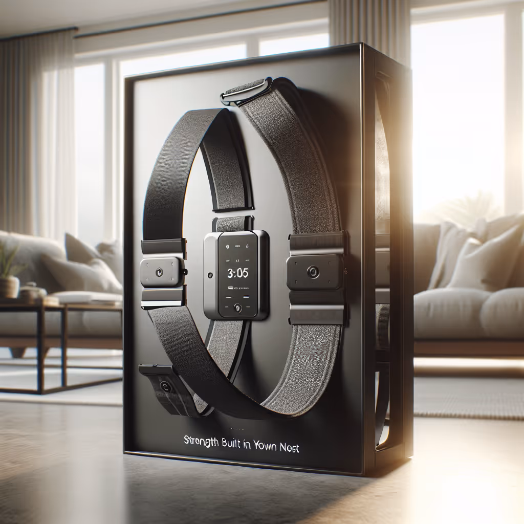 An all-in-one smart kinetic belt for full-body resistance training at home.