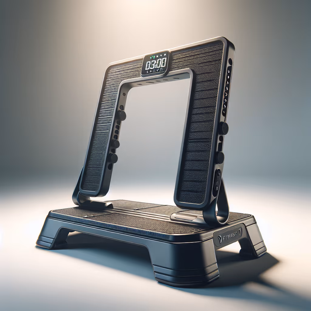 The FitNest AeroGym Smart Aerobic Step is a versatile, compact tool for tailored home workouts, featuring adjustable height and smart connectivity.