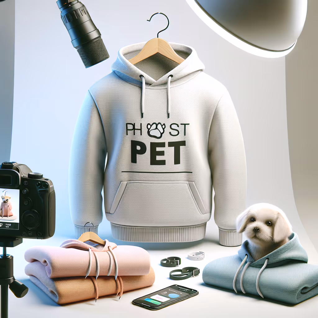 Keep your pet cozy and stylish with the Customizable Pet Hoodie, designed for comfort and flair. Available in a range of colors and patterns, this hoodie can be personalized with your pet's name or favorite icons.