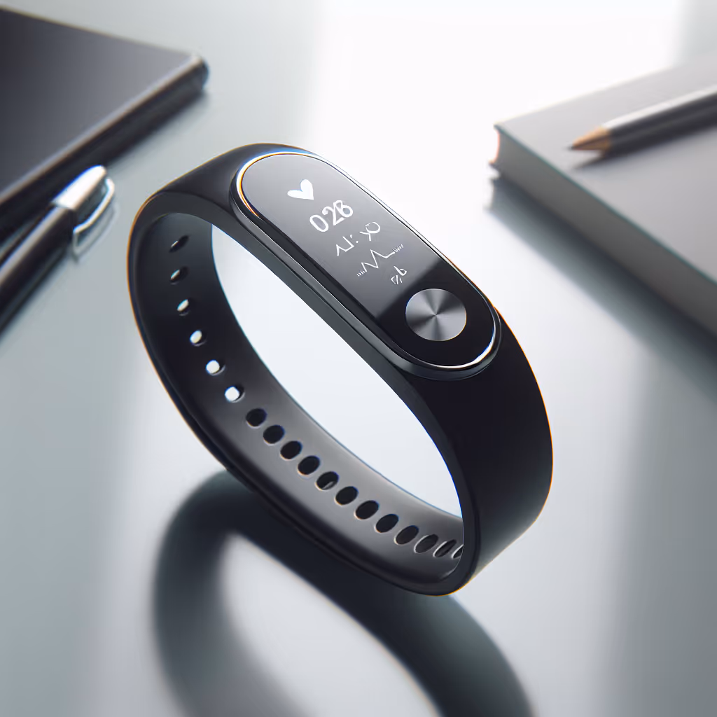 The PulseFit ActivBand is a sleek wearable designed to track activity, heart rate, and sleep patterns, perfect for tech enthusiasts seeking to optimize their daily routines.