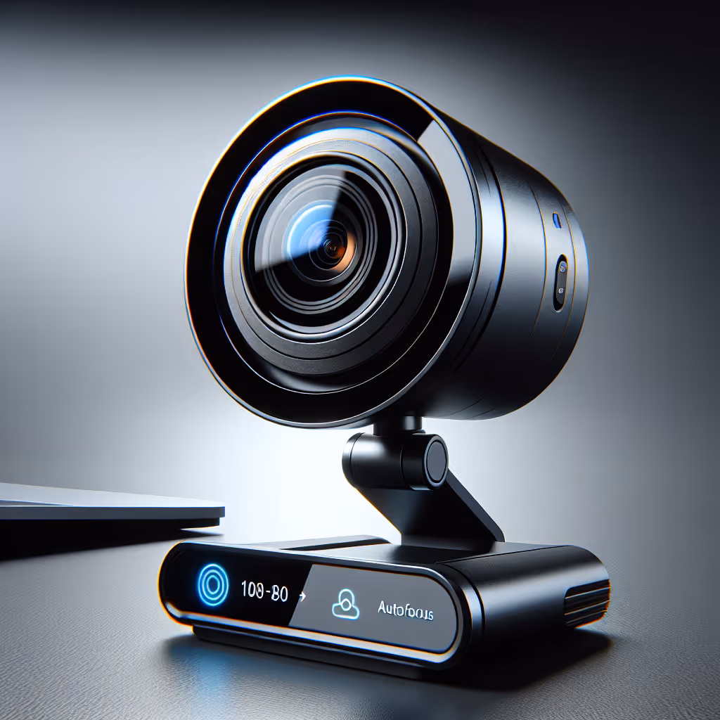 Enhance your video calls and streaming sessions with the PulseGear UltraWide Streaming Webcam, offering exceptional 1080p clarity and autofocus in a sleek, compact design.