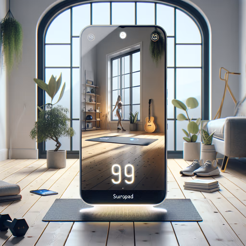 The FitNest SurroPad Smart Exercise Mat combines comfort and innovation, offering personalized workout feedback through integrated sensors.