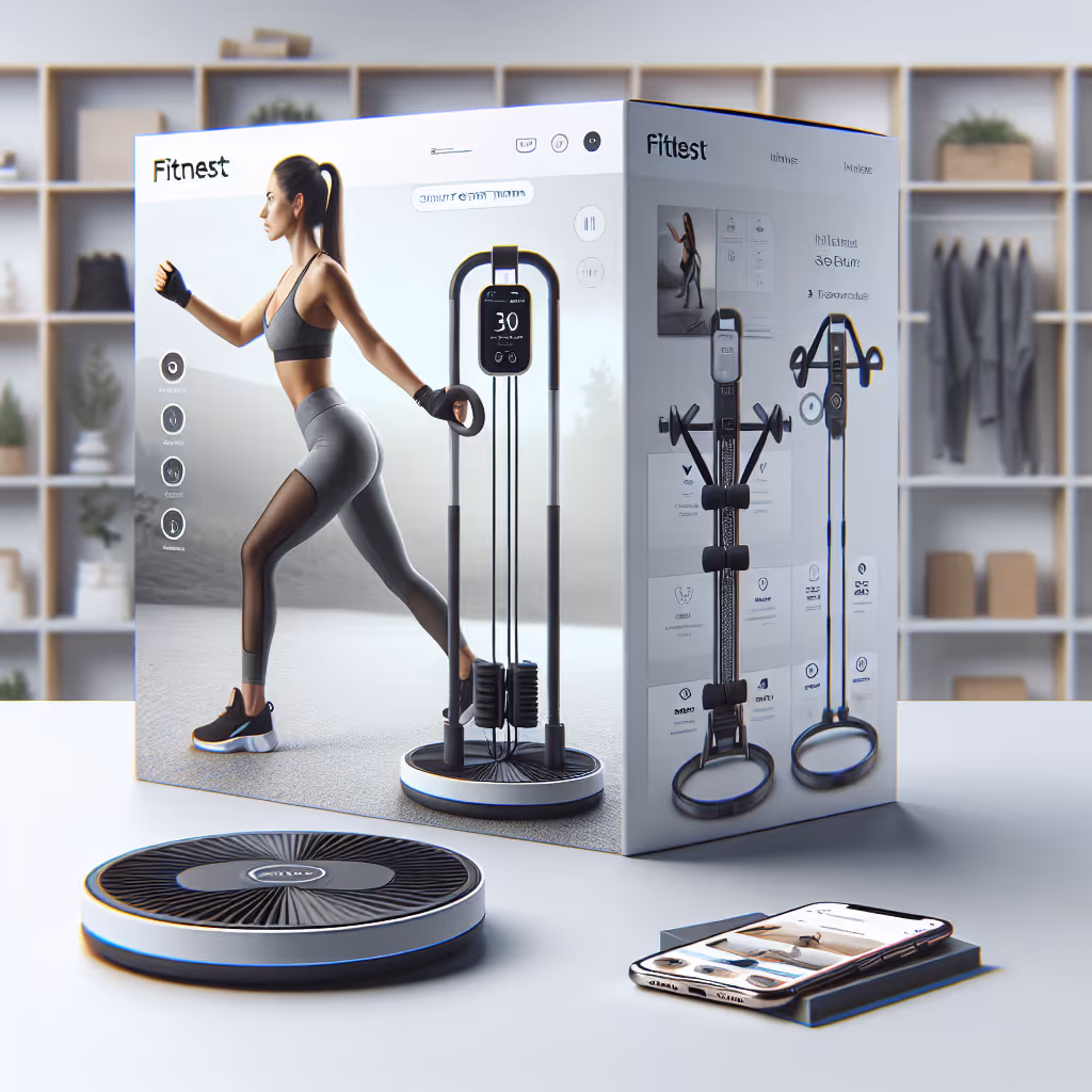 The FitNest SoloFit Smart Core Trainer is a compact, app-enhanced workout tool perfect for targeting and strengthening your core muscles.