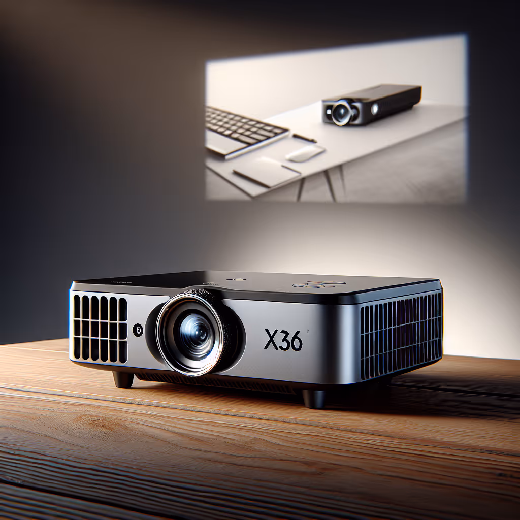 The X360 Micro Projector is a compact and portable projector offering high-definition picture quality, ideal for on-the-go entertainment or professional presentations.