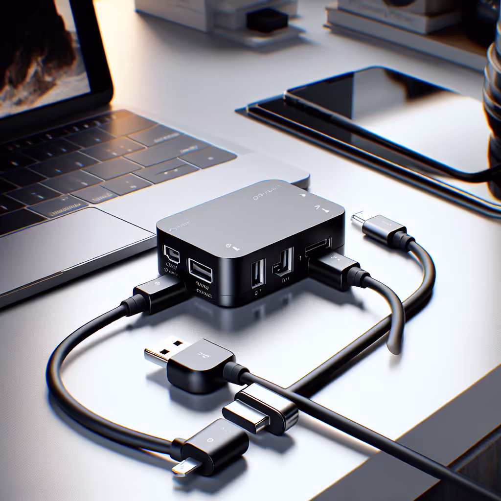 The ultimate gadget for seamless connectivity, the GadJet 5-in-1 Multi-Adapter gives you the power to connect, stream, charge, and transfer with unbeatable speed. Compact and efficient for users on the go.