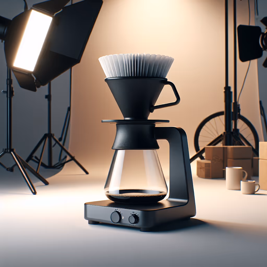 A versatile, all-in-one pour-over coffee stand with a built-in filter that brews the perfect cup every time.