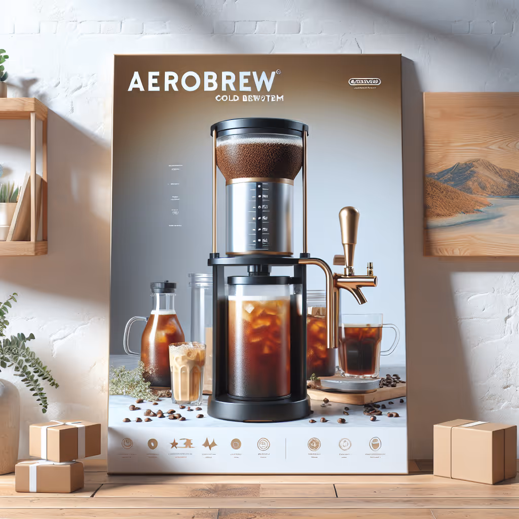 The AeroBrew Cold Brew System brings barista-level cold brewing to your kitchen with top-tier efficiency and taste.