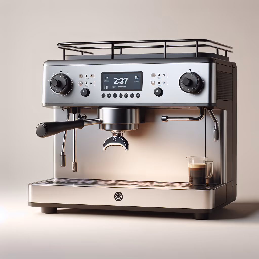 The BrewGenius Espresso Artiste brings the coffee shop experience to your kitchen, allowing you to craft the perfect espresso with ease.