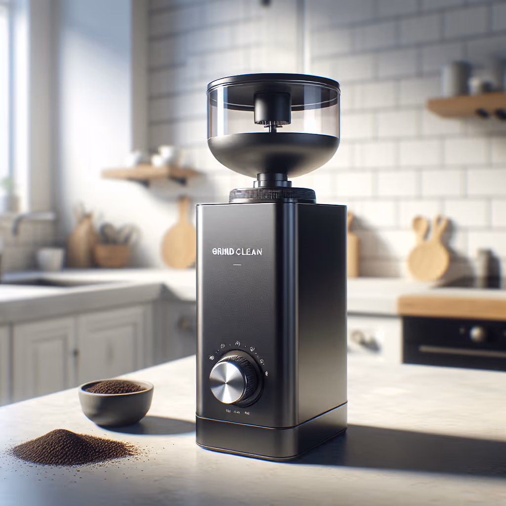 Revolutionize your coffee experience with the GrindClean Electric Coffee Grinder – the perfect companion for coffee enthusiasts seeking precision and convenience.