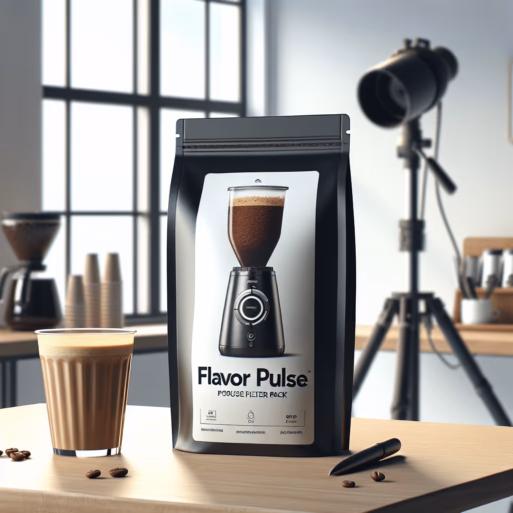 The FlavorPulse Filter Pack enhances your coffee brewing by controlling pour rate and water distribution for optimal flavor extraction.